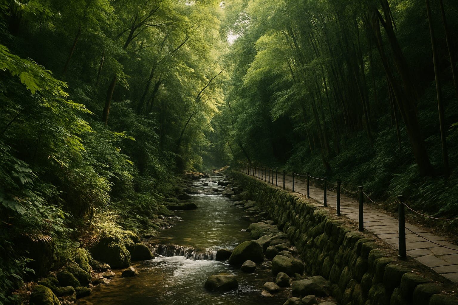 Todoroki Valley lush greenery, a hidden gem in Tokyo